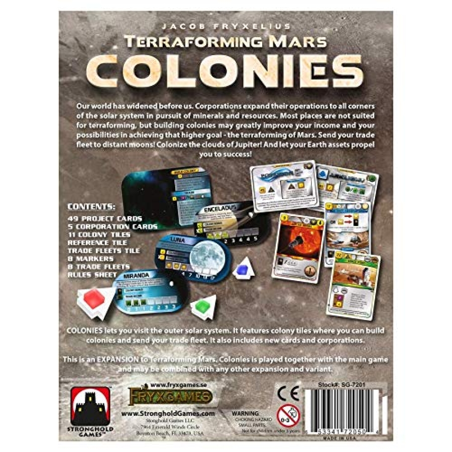 Terraforming Mars: Colonies