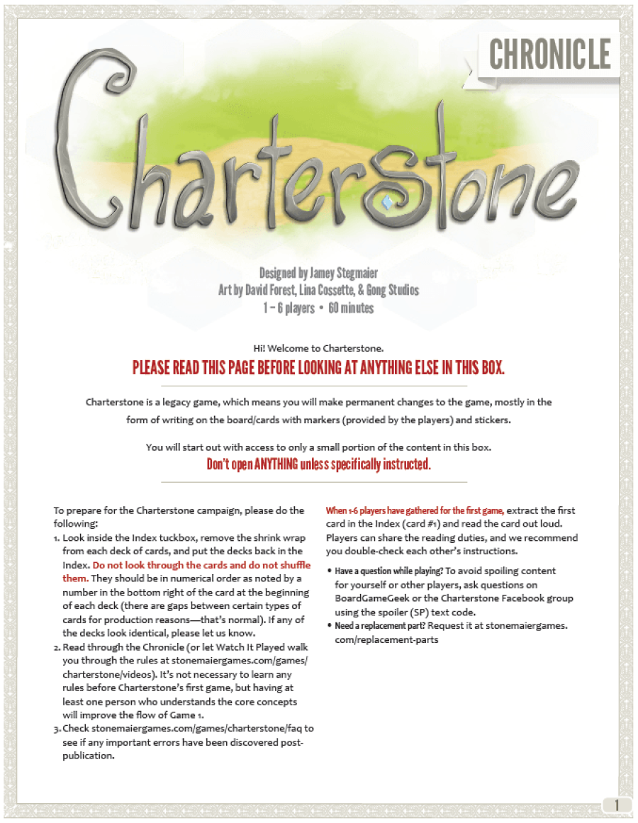 Charterstone