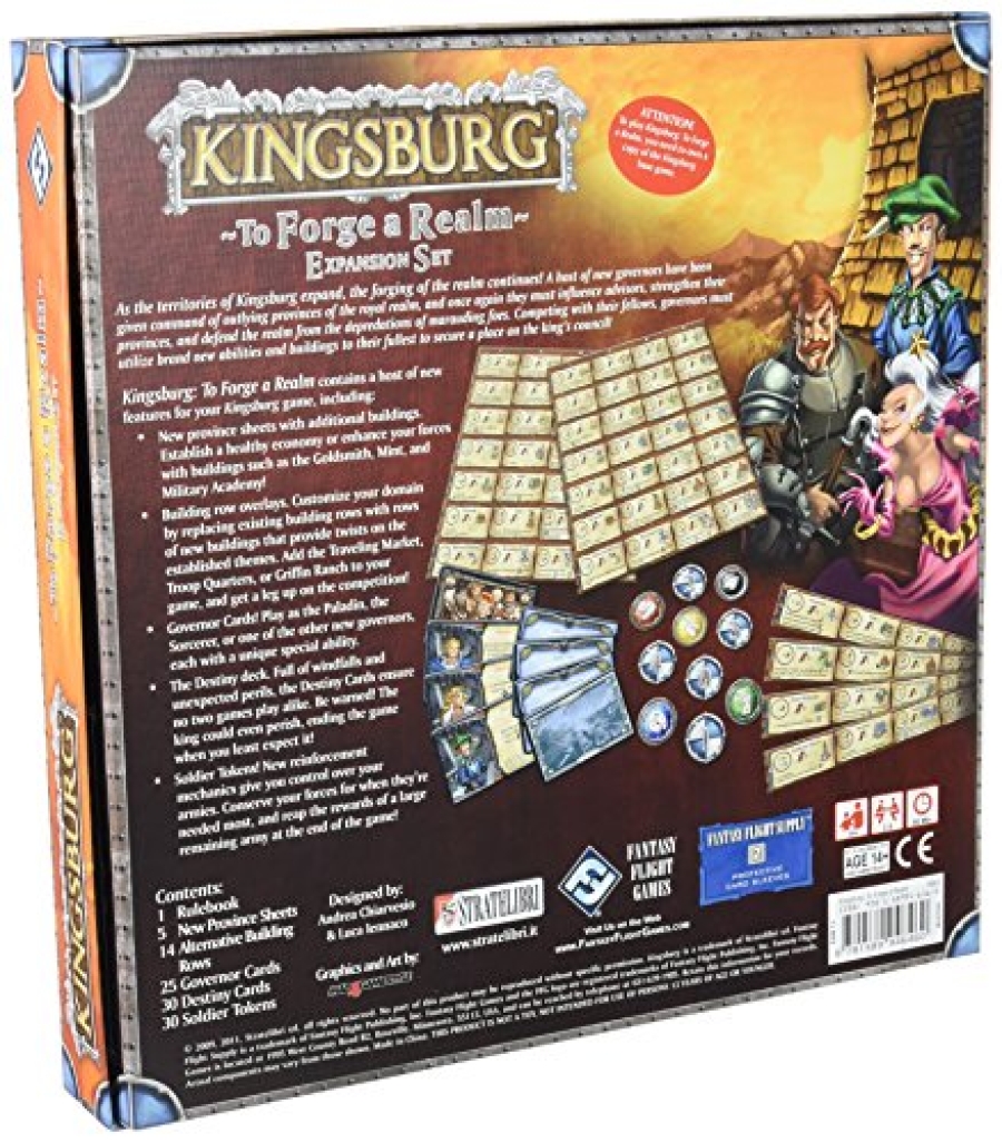 Kingsburg: To Forge A Realm Expansion