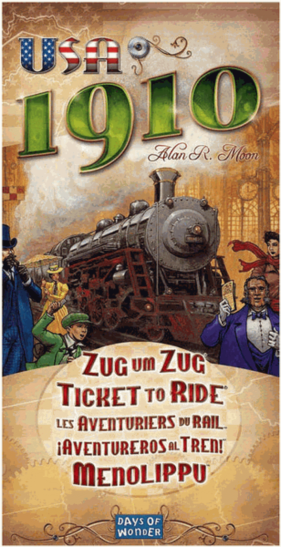 Ticket To Ride: USA 1910 Expansion