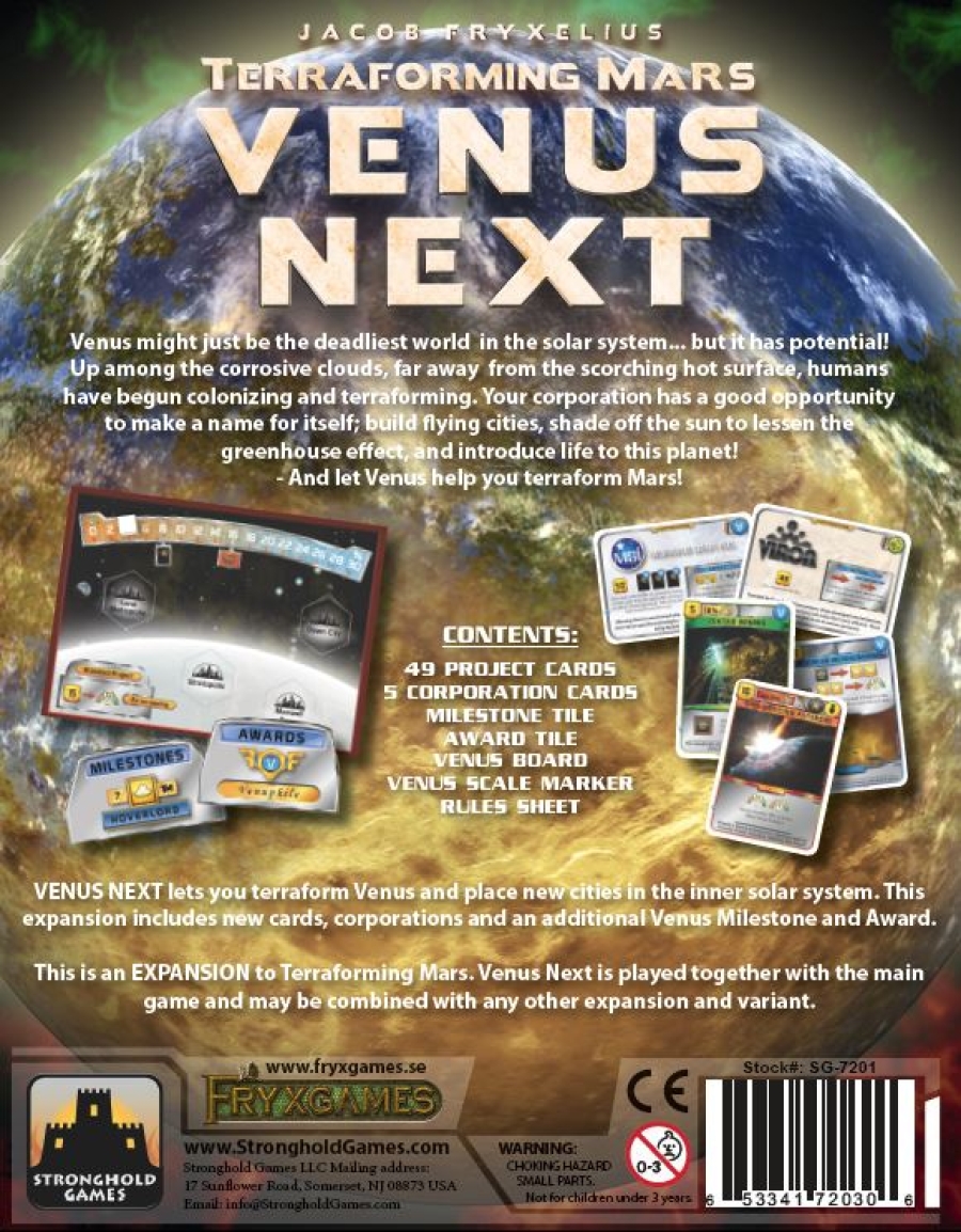 Terraforming Mars: Venus Next