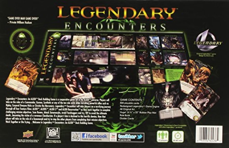 Legendary Encounters: An Alien Deck Building Game