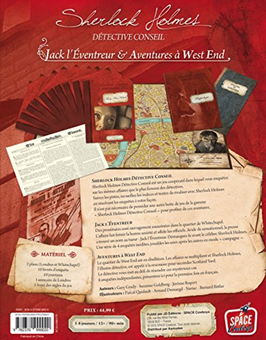 Sherlock Holmes Consulting Detective: Jack the Ripper & West End Adventures