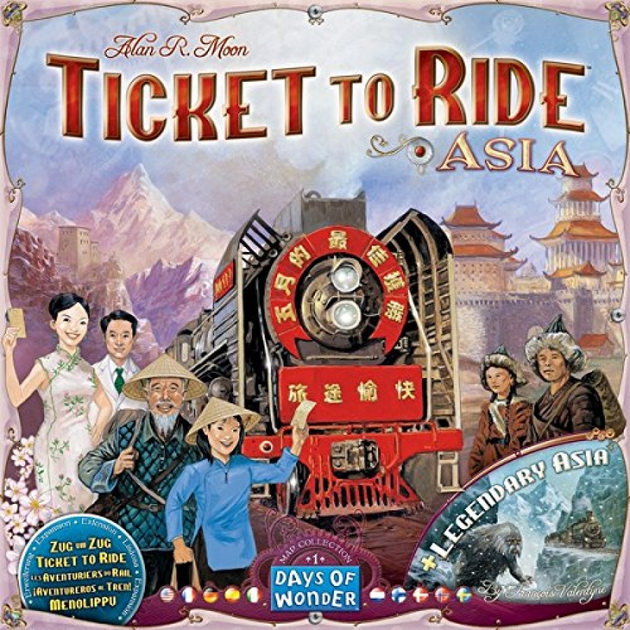 Ticket to Ride Map Collection: Volume 1 – Team Asia & Legendary Asia