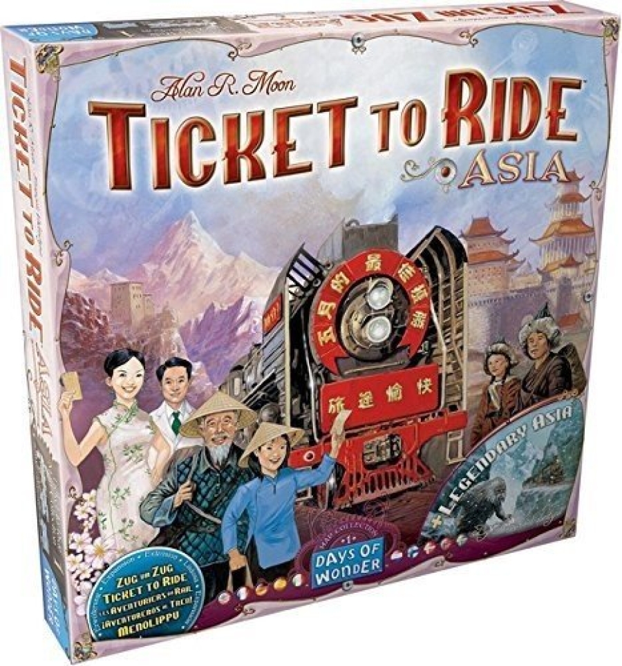 Ticket to Ride Map Collection: Volume 1 – Team Asia & Legendary Asia